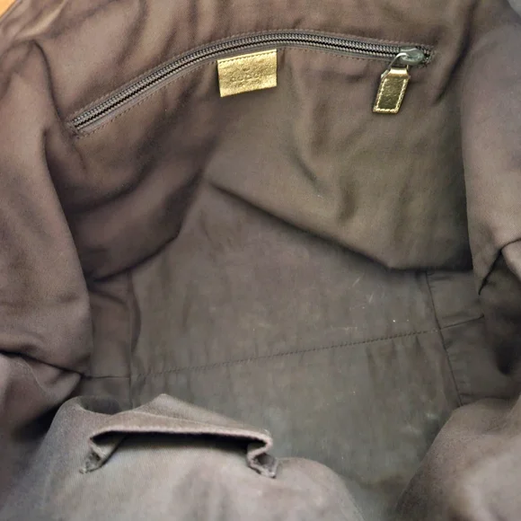 Gucci Tote Sherry Line Pink/Tan Webbing - Picture 3 of 10